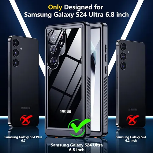 Spidercase Funda 360 P/ Samsung Galaxy S24 Ultra Waterproff.