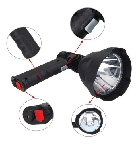 Linterna Reflector Recargable Lexus 800m Alcance 1500 Lumen