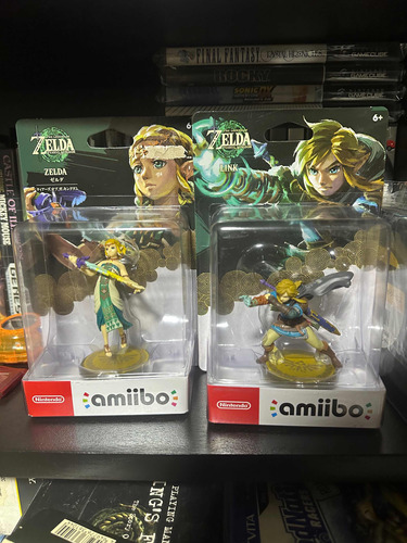 The Legend Of Zelda Amiibo Link Zelda Tears Of The Kingdom