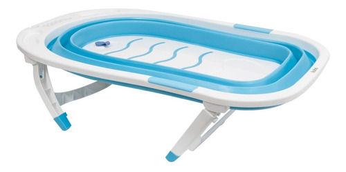Banheira Baby Dobrável Antiderrapante Portátil Buba