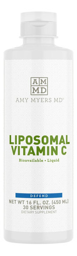 Lquido Liposomal De Vitamina C De 1000 Mg Dr. Amy Myers, Sum