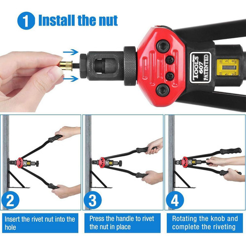 Rivet Tuts Setter Rivnut Tool Kit Herramienta De Instalación
