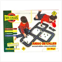 Comprar Set Mega Mis Calles De Madera 42pcs Encastres Rompecabezas