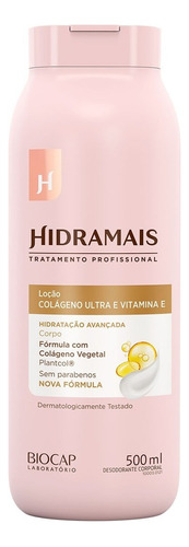 Loção Hidratante Colágeno E Vitamina E 500ml Hidramais Tipo De Embalagem Pote Fragrância Colageno