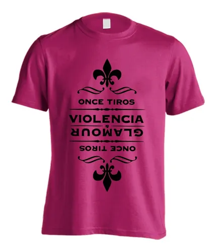 Remera Once Tiros 04 Rock Artesanal Planta Nuclear