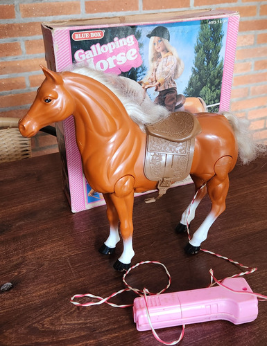 Juguete De Colección.  Caballo A Control Remoto Vintage.func