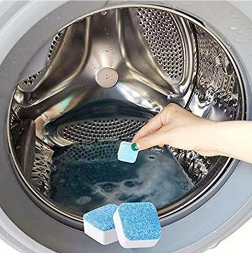 Pastilha Tablete Limpar Higienizar Máquina Lavar Roupa 2 Und