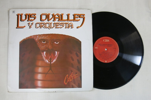 Vinyl Vinilo Lp Acetato Luis Ovalles Y Orquesta Cobra 