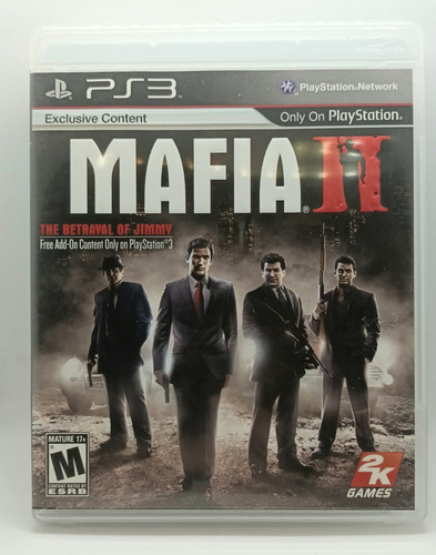 Mafia Ii - Ps3 - Playstation - 2k Games - Mafia 2 (Usado)