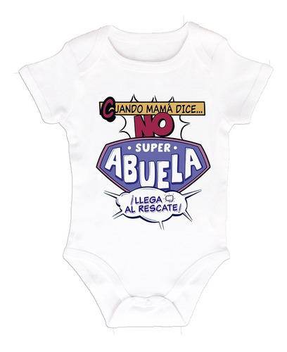 Regalo Para Abuelos. Pañalero Personalizado De Algodón 100%