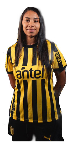 Camiseta Peñarol Puma Dama Mujer Oficial - Auge