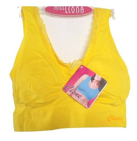 Imagen 7 de 9 de Top Crop Sosten Deportivo Push Up Relleno Gym Gimnasio