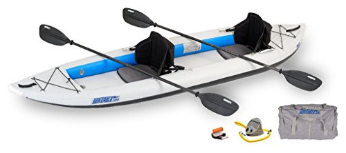 Paquete Profesional De Kayak Inflable Para 2 Personas Sea Ea