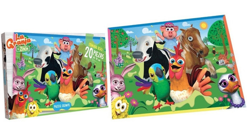 La Granja De Zenon Puzzle Gigante 20 Pzas Lcg00630