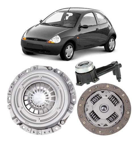 Kit Embreagem Ford Ka 1.0 2001 2002 2003 2004 2005 2006 2007