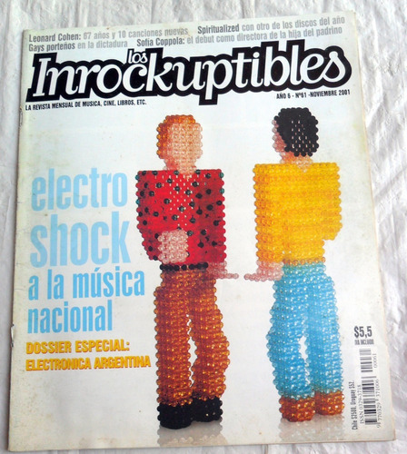 Inrockuptibles 61 Dossier Música Electrónica Argentina 2001