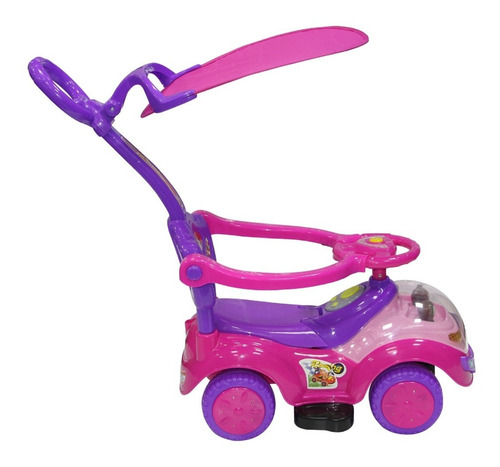 Imagen 3 de 8 de Correpasillo Musical Bebeglo Rs-15015-4 Fucsia