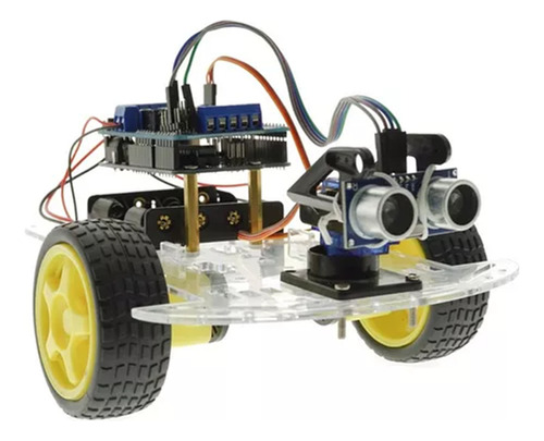 Smart Robot Car 2wd Chasis Kit Compatible Con Arduino