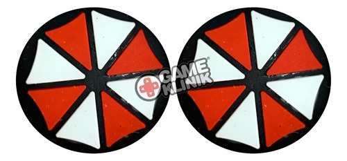 1 Par Gomas Grip Thumb Héroes Para Joycon Nintendo Switch