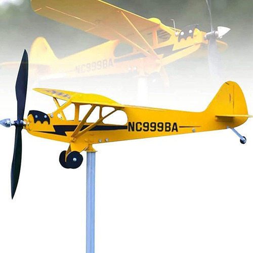 Veleta De Avión Thyggzjbs Piper J3 Cub, Diseño 3d Único Y Ma