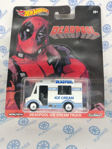 Hot Wheels Premium Deadpool Ice Cream Truck 2018