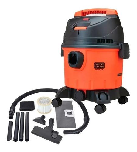 Aspiradora De Polvo Y Agua 10l 1200w Bdwd10 Black + Decker