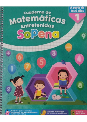 Matematicas Entretenidas  1 Sopena (6 Años)