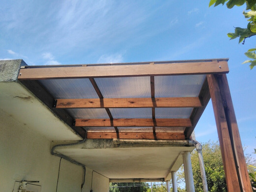 Pergolas Media Sombra,varios Diseños,polycarbonato Etc