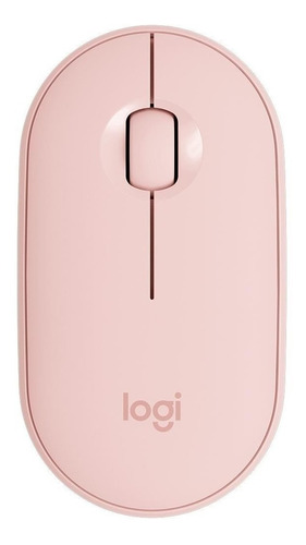 Imagen 1 de 4 de Mouse inalámbrico Logitech  Pebble M350 rosa