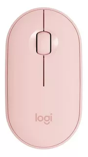 Mouse inalámbrico Logitech Pebble M350 rosa