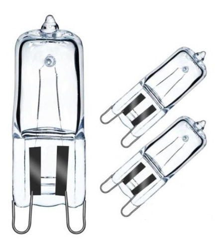 3 Unidades Ampolletas Foco Halogenas G9 42w 2000 Horas