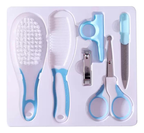 Set Kit De Higiene Cuidado Para Bebe Guagua 6 Pzas Manicure