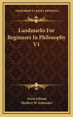 Libro Landmarks For Beginners In Philosophy V1 - Edman, I...