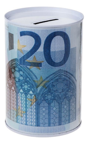 Caja De Ahorros Para Banco Creative Euro Dollar Con Forma De