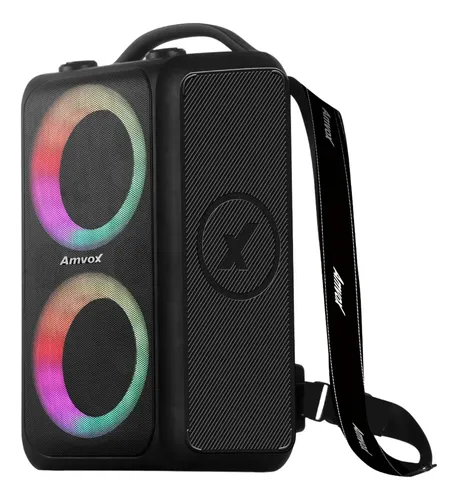 Caixa Som Bluetooth Portátil Amplificada 600W Rms Bateria Potente...