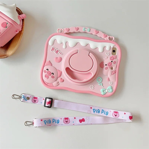 Funda De Silicona Con Soporte For Carcasa Protectora Con D