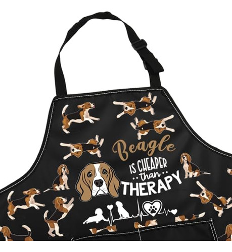 Delantal De Cocina Jniap Beagle Beagle, Regalos Para Mamá, E