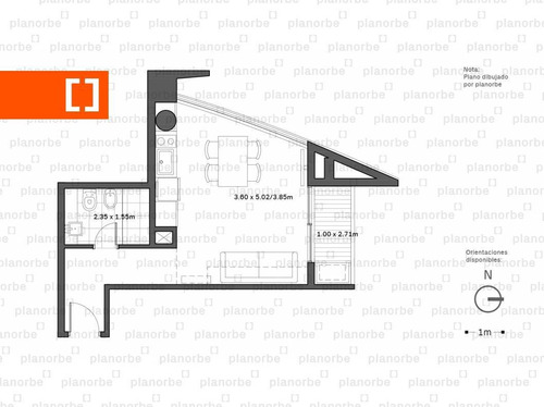 Venta De Apartamento Obra Construcción Monoambiente En Buceo, More Buceo Unidad 1906