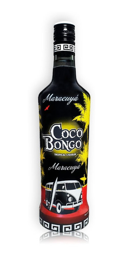 Ron Coco Bongo Maracuyá 750ml Licor Tropical 