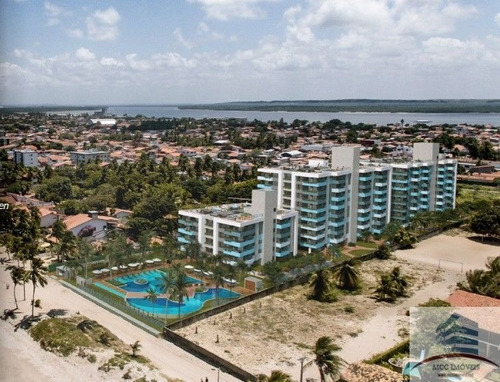 Imagem 1 de 8 de Apartamento Térreo Beira Mar A Venda Blue Beach, Cabedelo, J