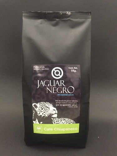 Café Jaguar Negro®  Marago 1 Kg Tostado En Grano Y/o Molido