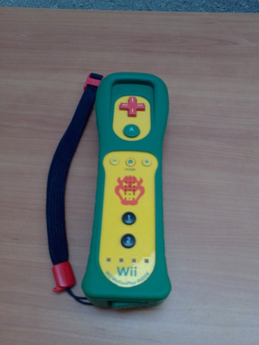 Control Wii Motion Plus Edición Especial Bowser Con Funda