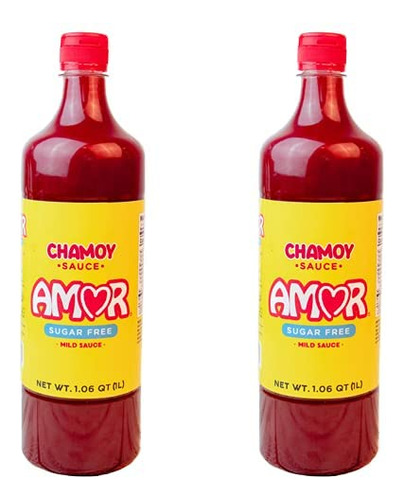 Amor Chamoy Sauce | Sabor Agridulce | 2,500 Niveles Scoville