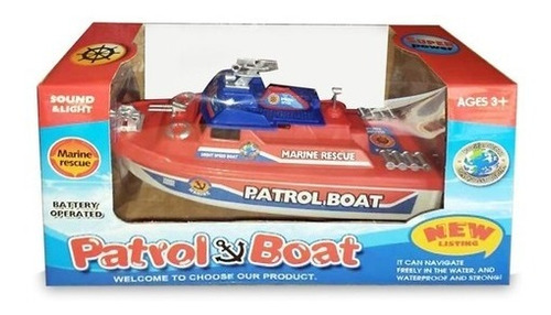 Bote Patrulla A Pilas P/ Agua Marine Rescue Cuota