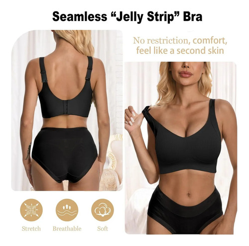 Sujetador Inalámbrico Para Mujer, Sujetador Push Up Sin Aros