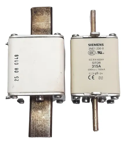 Fusivel 3ne1334 2 500 A Sitor Nh02 Ultra Rapido Siemens | Frete grátis