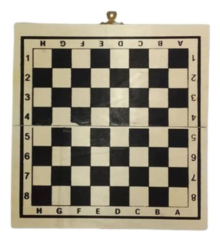 Juego De Mesa Ajedrez Tablero Y Piezas De Madera