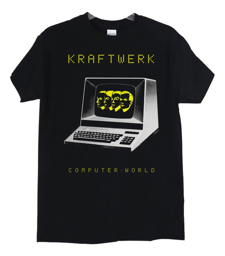 Polera Kraftwerk Computer World Pop Abominatron