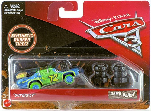 Mattel Disney Cars Cars 3 Demostración Derby  Superfly  Coch