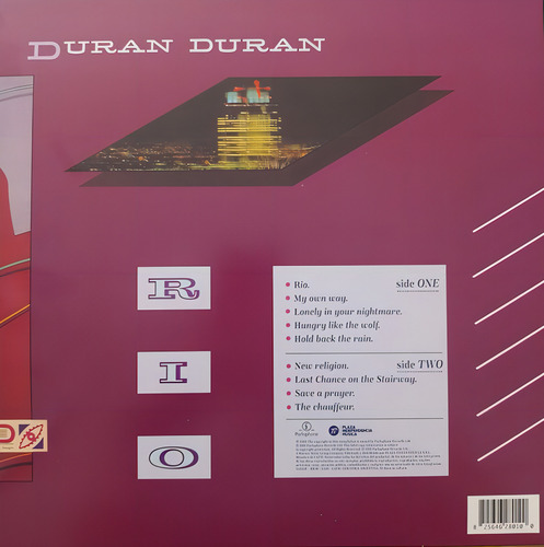 Duran Duran Rio Red Limited Edition Vinilo Musicovinyl